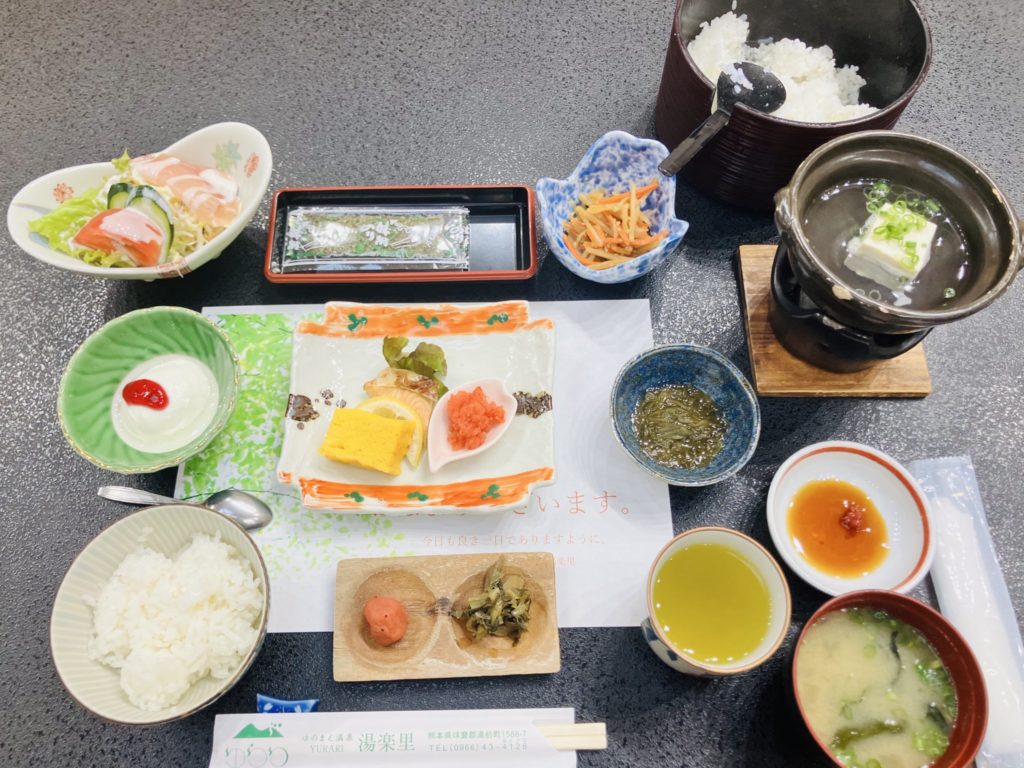 湯楽里の朝食