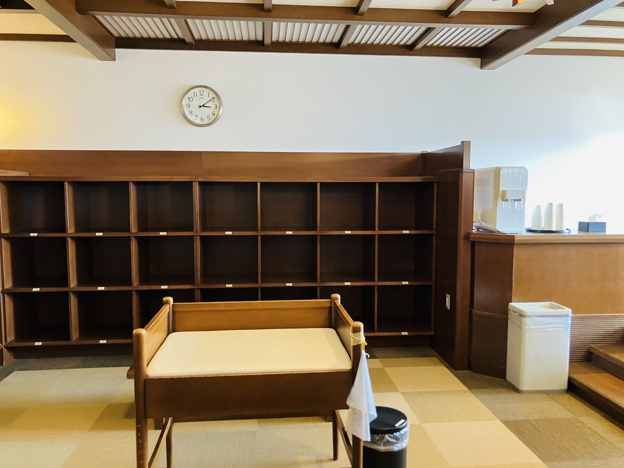 更衣室のロッカー