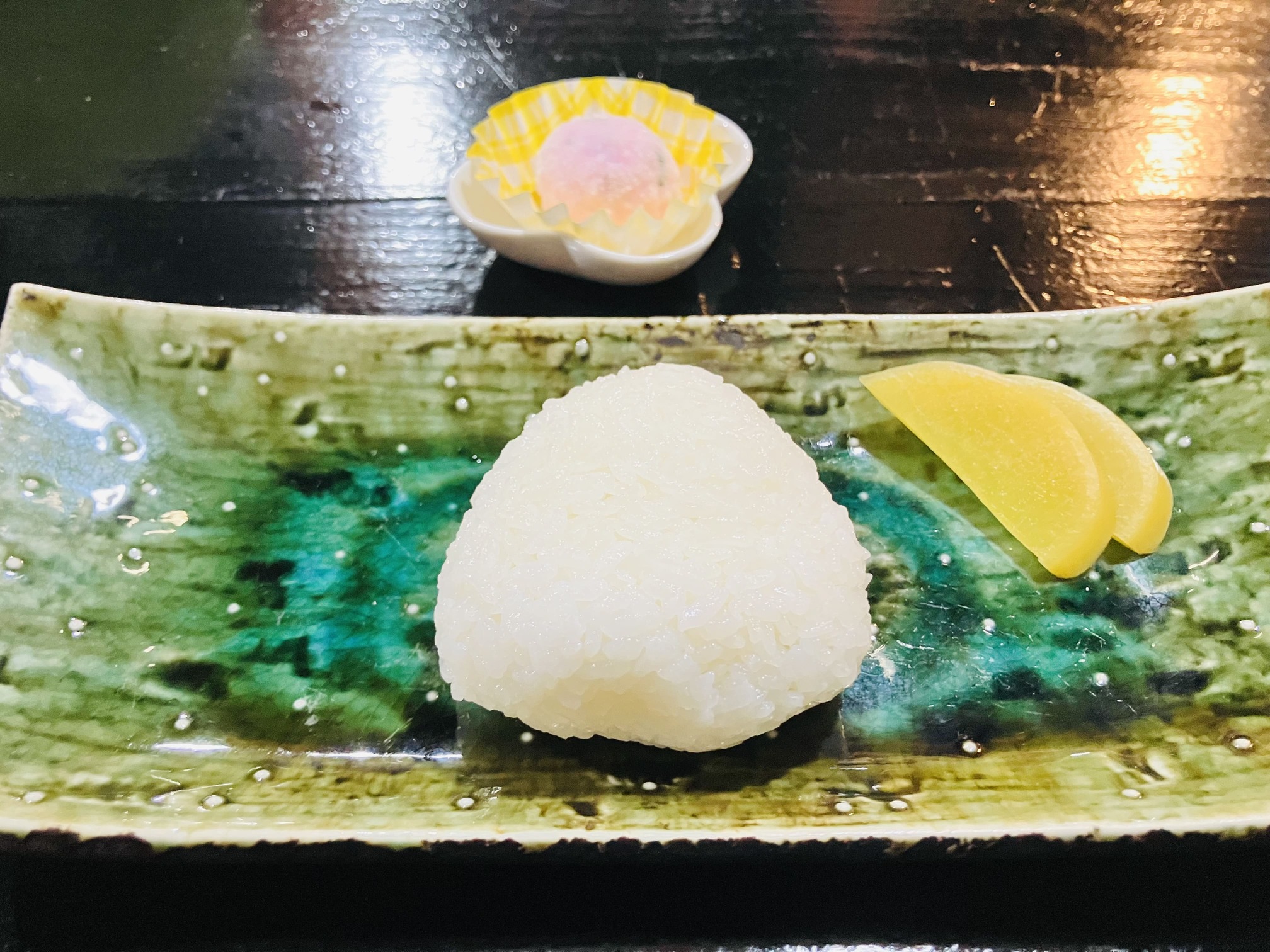 〆のおにぎり＆スイーツ